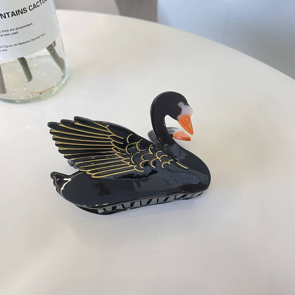 Black Swan Hair Clip