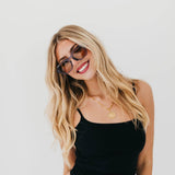 Blocky Square Retro Sunglasses