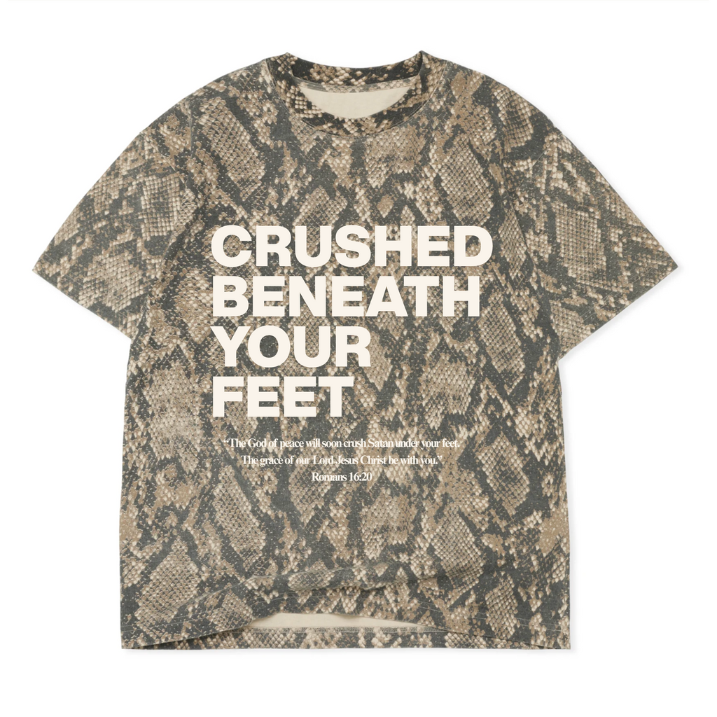 PREORDER: Crushed Beneath Your Feet Rattlesnake Tee