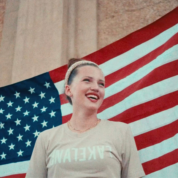 Upside down Lakeland Tee