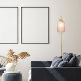 32"H Davia Retro Wall Sconce Pink, White, Smoke, or Green