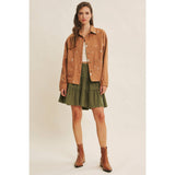 Embroidered Cotton Utility Jacket