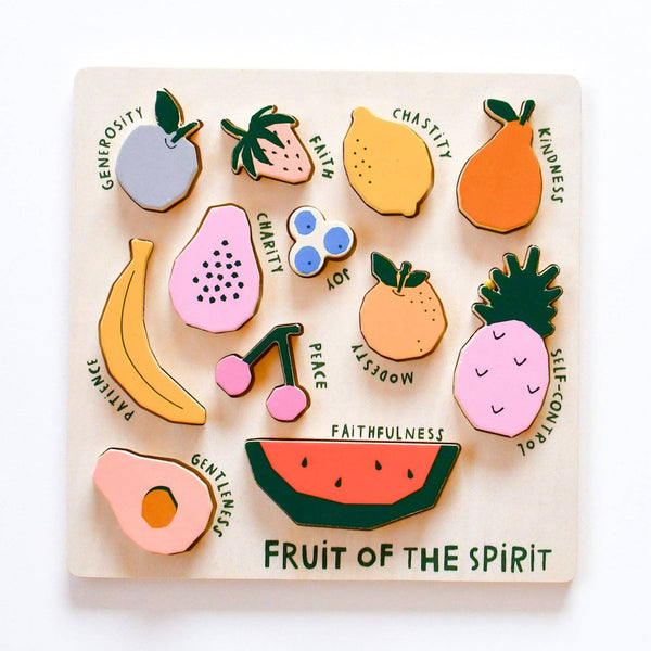 Fruit of the Spirit Wooden Puzzle