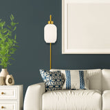 32"H Davia Retro Wall Sconce Pink, White, Smoke, or Green