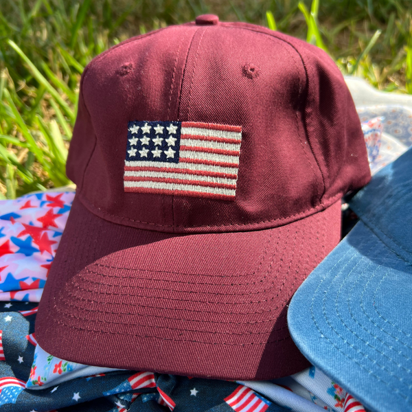 American flag dad hat online