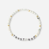 Trust God Letter Bracelet