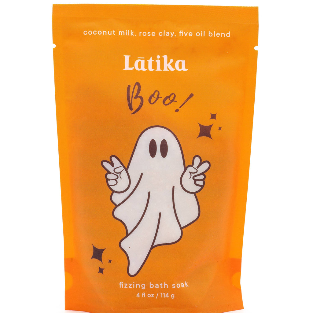 Halloween - Boo Ghost Fizzing Bath Soak - Pumpkin