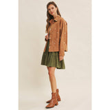 Embroidered Cotton Utility Jacket