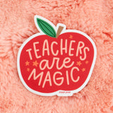 Teachers Are Magic Decal Sticker