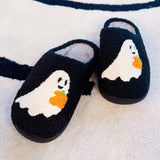 Spooky Ghost Cozy Slippers