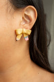 Pencil Bow Oversized Studs, Back to School Teacher Earrings