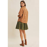 Embroidered Cotton Utility Jacket