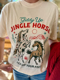 Giddy Up Jingle Horse Tee