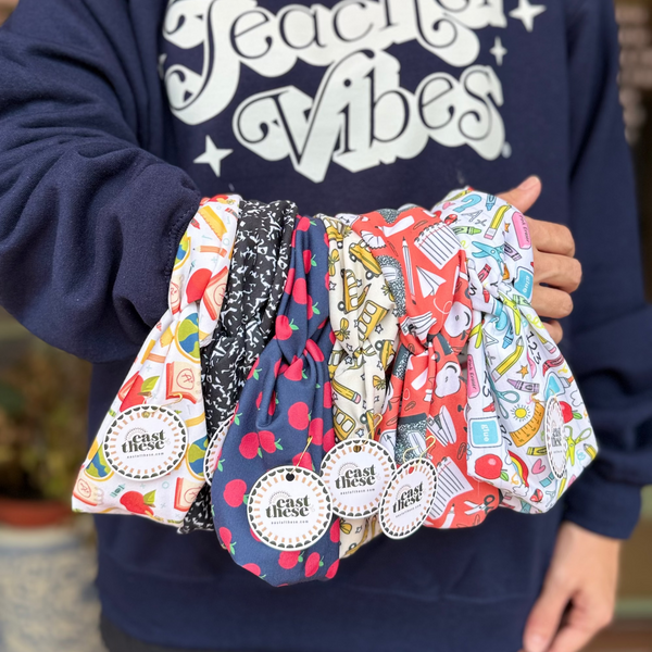Back To School Twist Turban Headbands