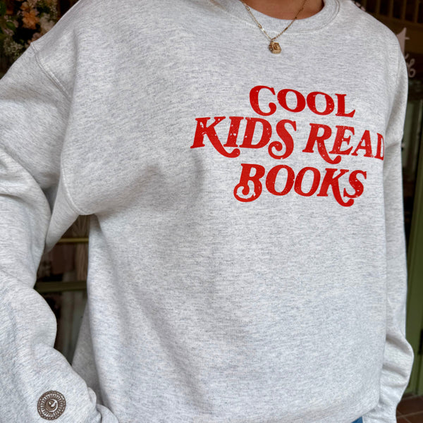 Cool Kids Read Books Crewneck