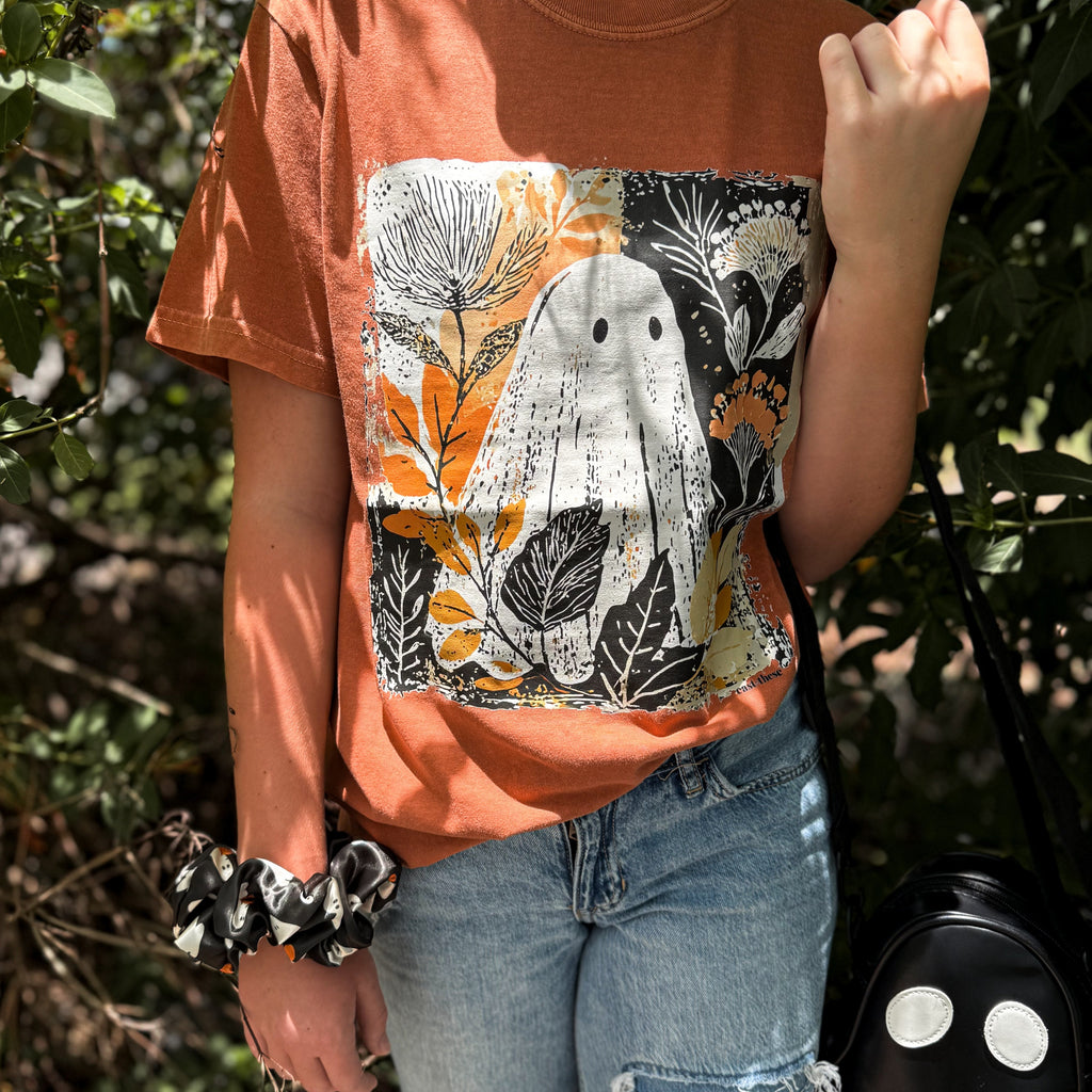 Floral Ghost Tee