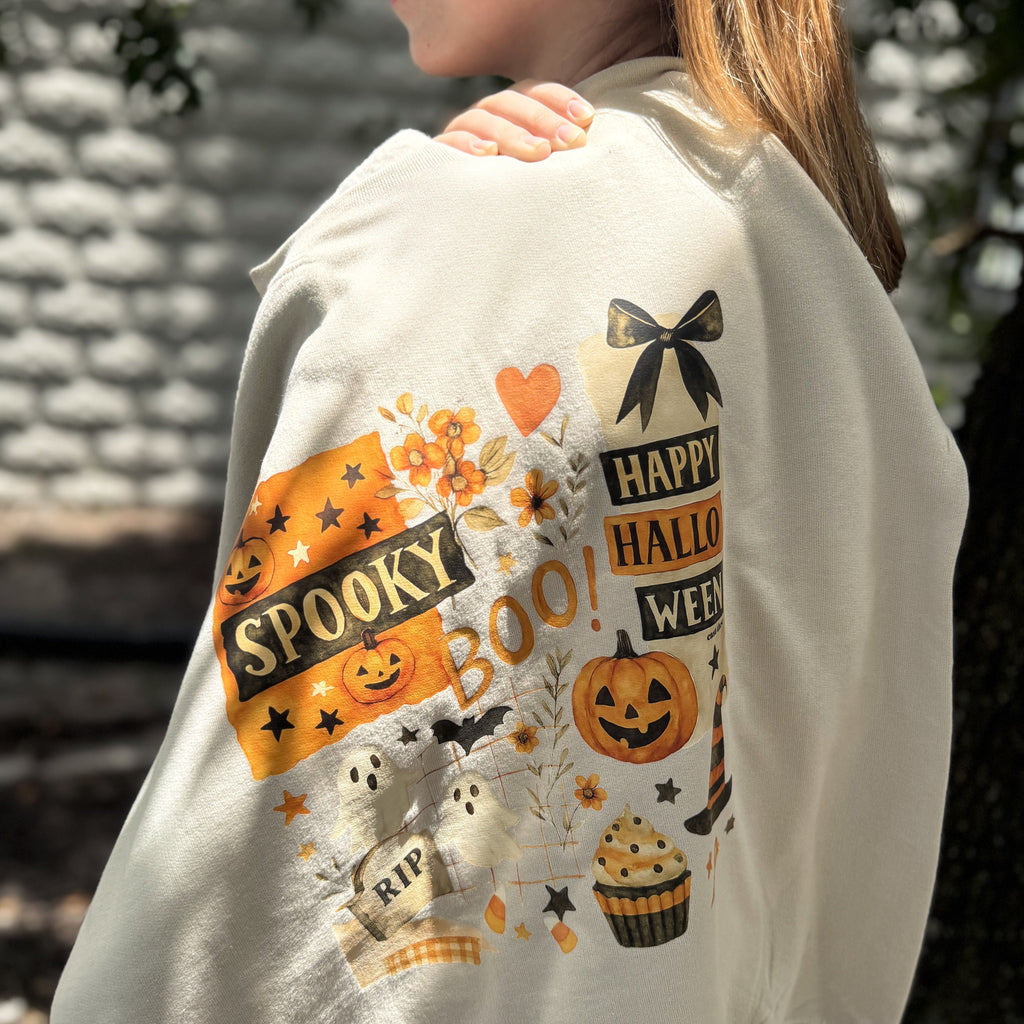 Halloween Collage Crewneck