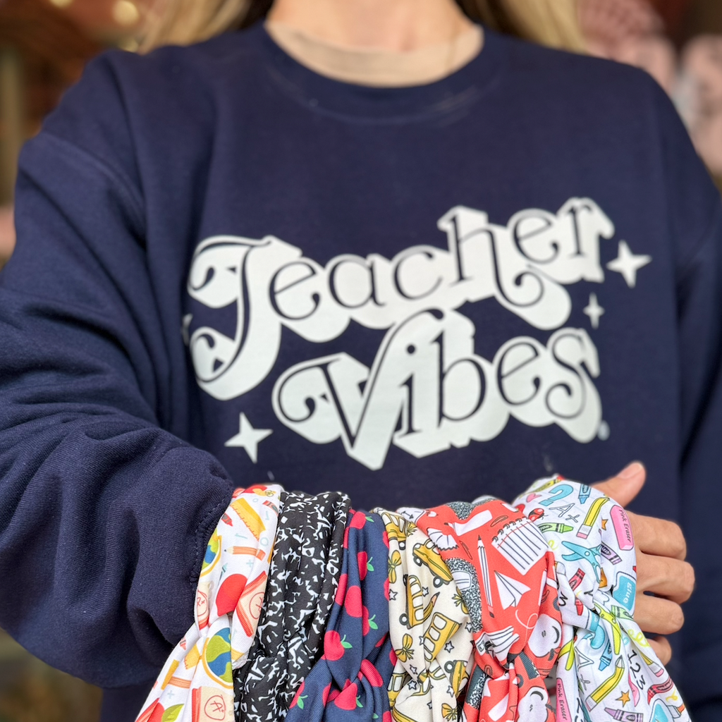 Teacher Vibes Crewneck