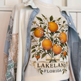 Lakeland Orange Bouquet Tee