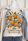Lakeland Orange Bouquet Tee