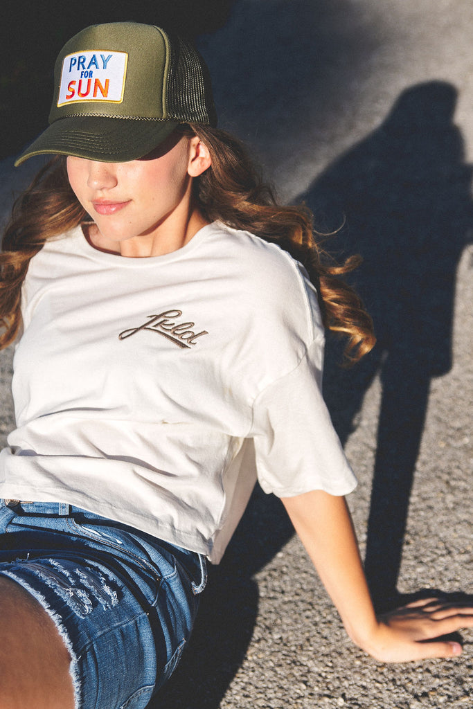 Pray for Sun Trucker Hat