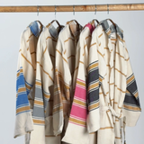 Bathrobe Turkish Cotton LightWeight Summer Hood Kimono Robe