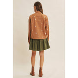 Embroidered Cotton Utility Jacket