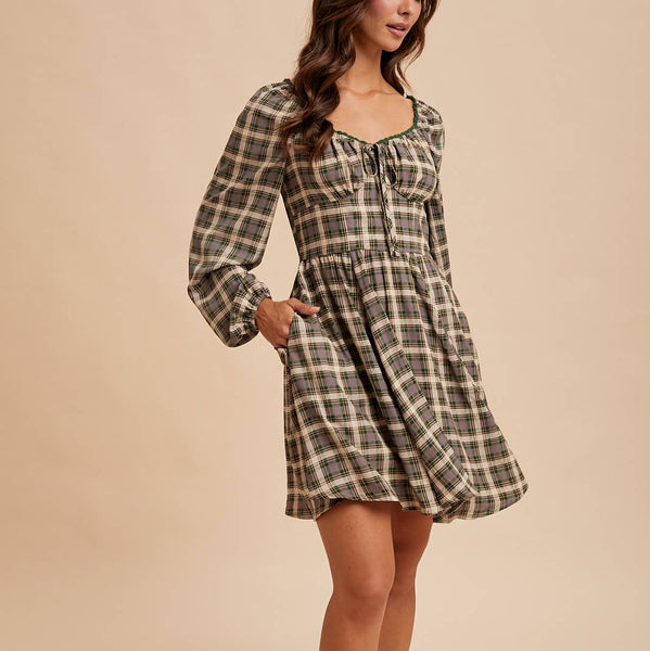 Tartan Mini Dress