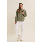 Embroidered Cotton Utility Jacket