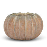 Cement Pumpkin Planter