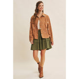 Embroidered Cotton Utility Jacket