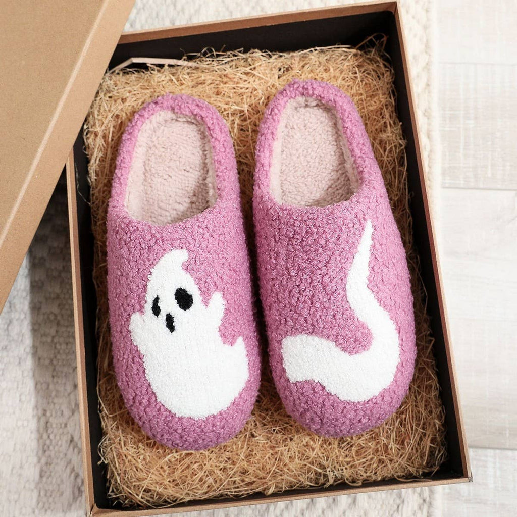 Lilac Ghost Slippers