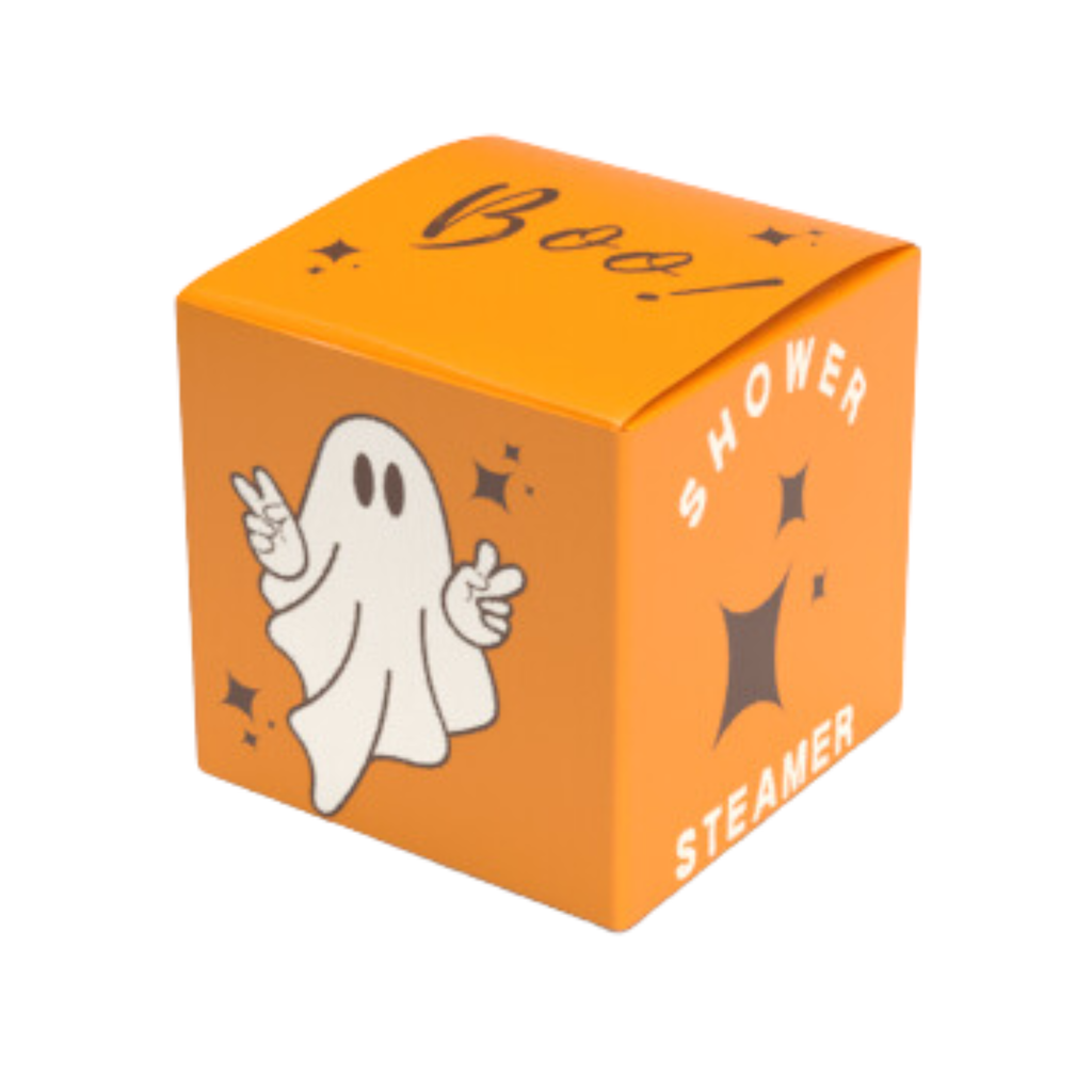 🎃 Halloween Shower Steamer Cube ✨ Boo Ghost - Pumpkin