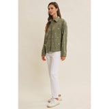 Embroidered Cotton Utility Jacket