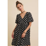 Embroidered Mini Dress