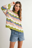 Color Block Sweater