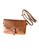 Crazy horse genuine leather crossbody