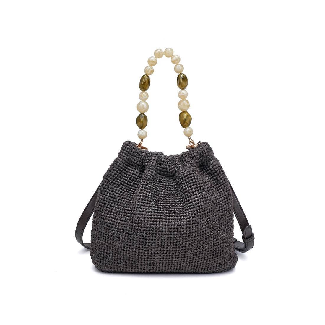 Emery Beaded Handle Crossbody Bag