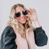 Nicolette Retro Oversized Square Sunglasses Wholesale