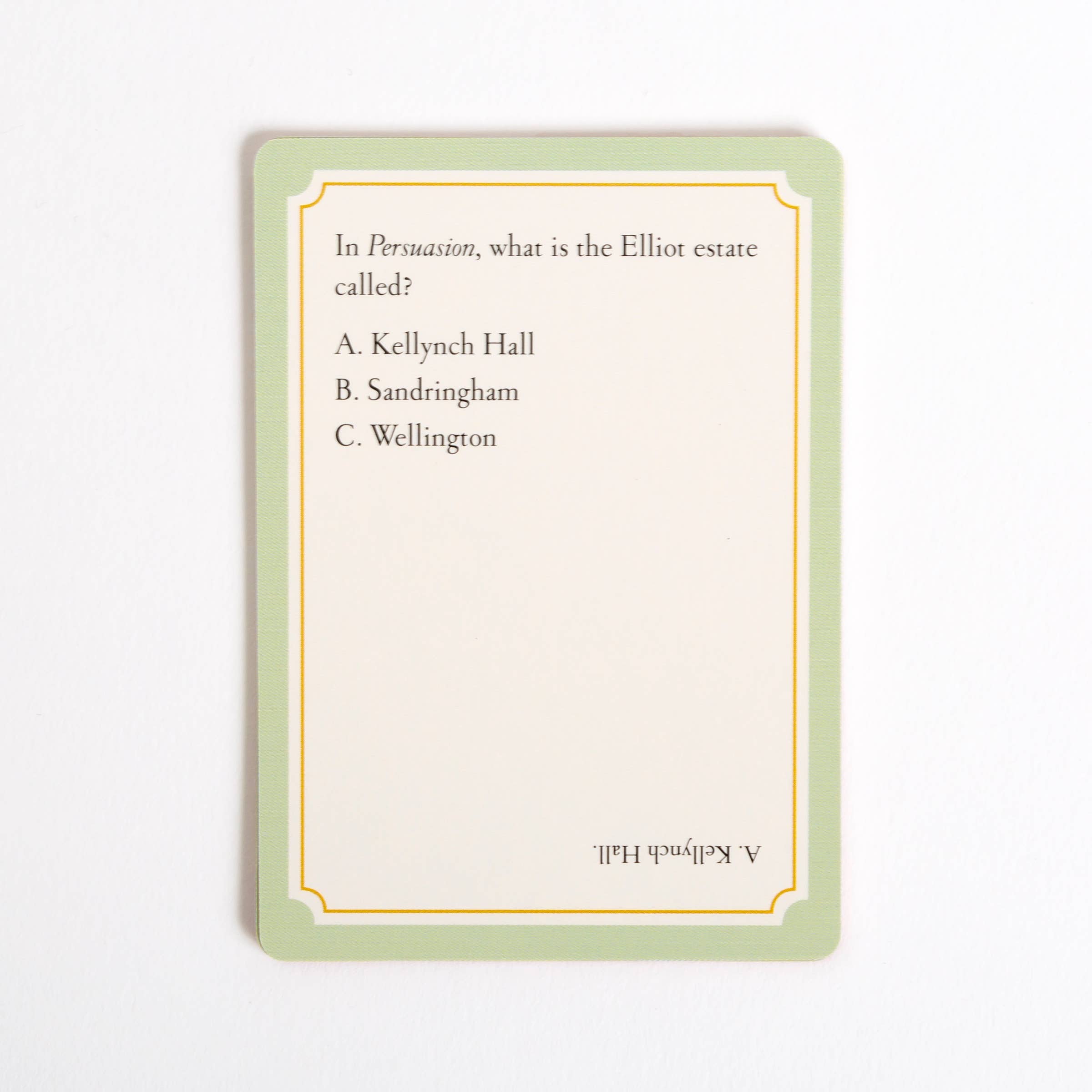 Jane Austen Trivia