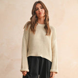 Knitted Sweater Top