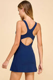 Motion Back Detail Athletic Dress