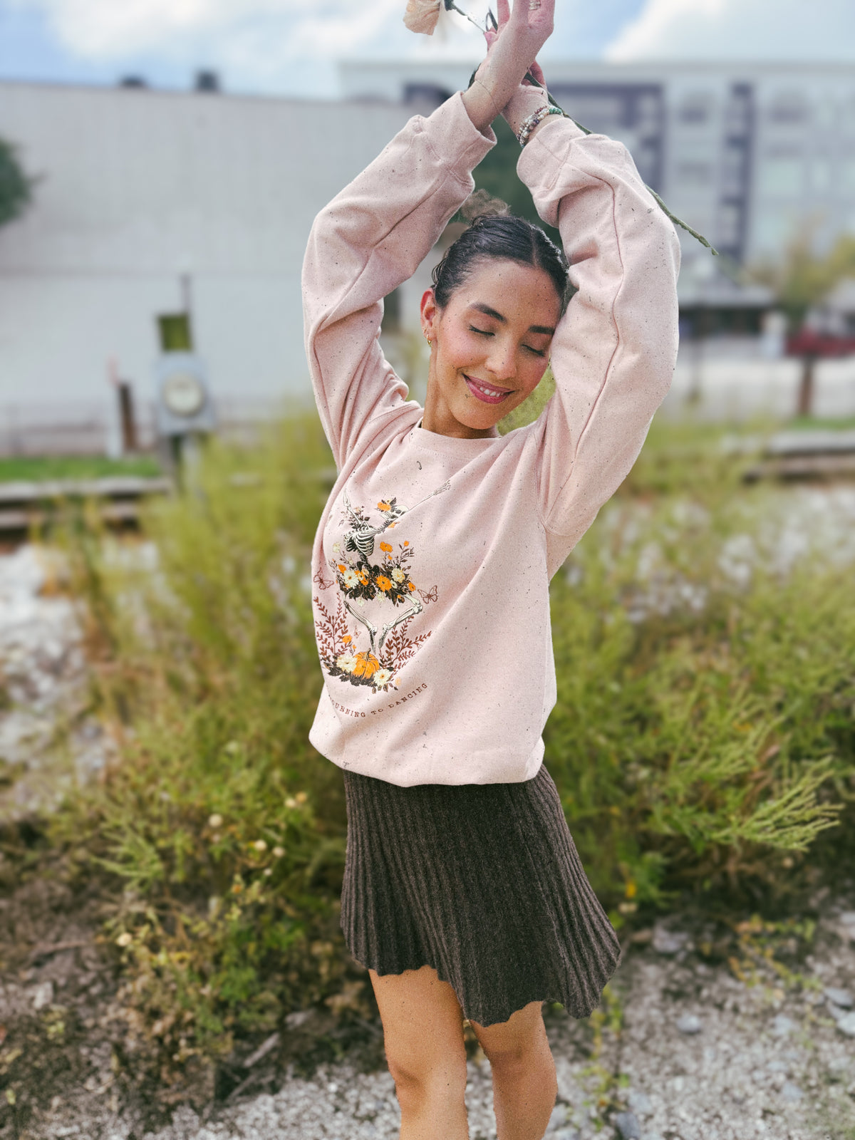 You Turn Mourning to Dancing Crewneck