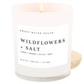 Wildflowers and Salt 11 oz Soy Candle - Home Decor & Gifts