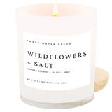 Wildflowers and Salt 11 oz Soy Candle - Home Decor & Gifts