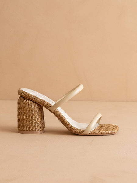 The Margaret Butter | Rattan Heel