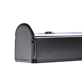 4-Way Black Clothing Rack With Straight Arms