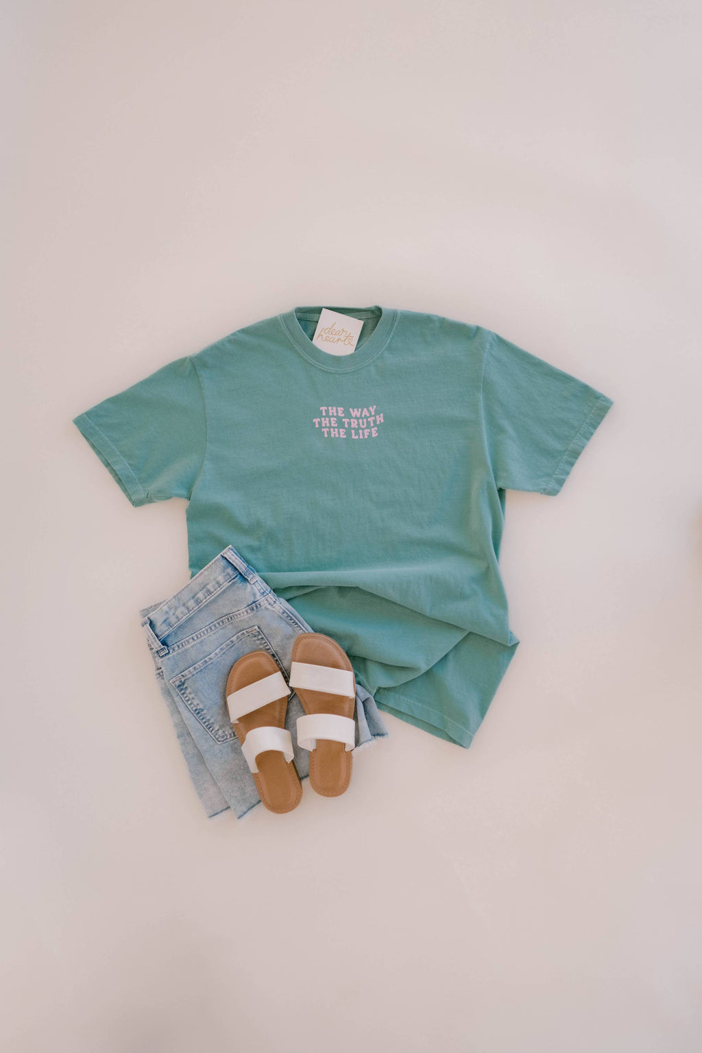 The Way Tee - Seafoam | Christian Tee 