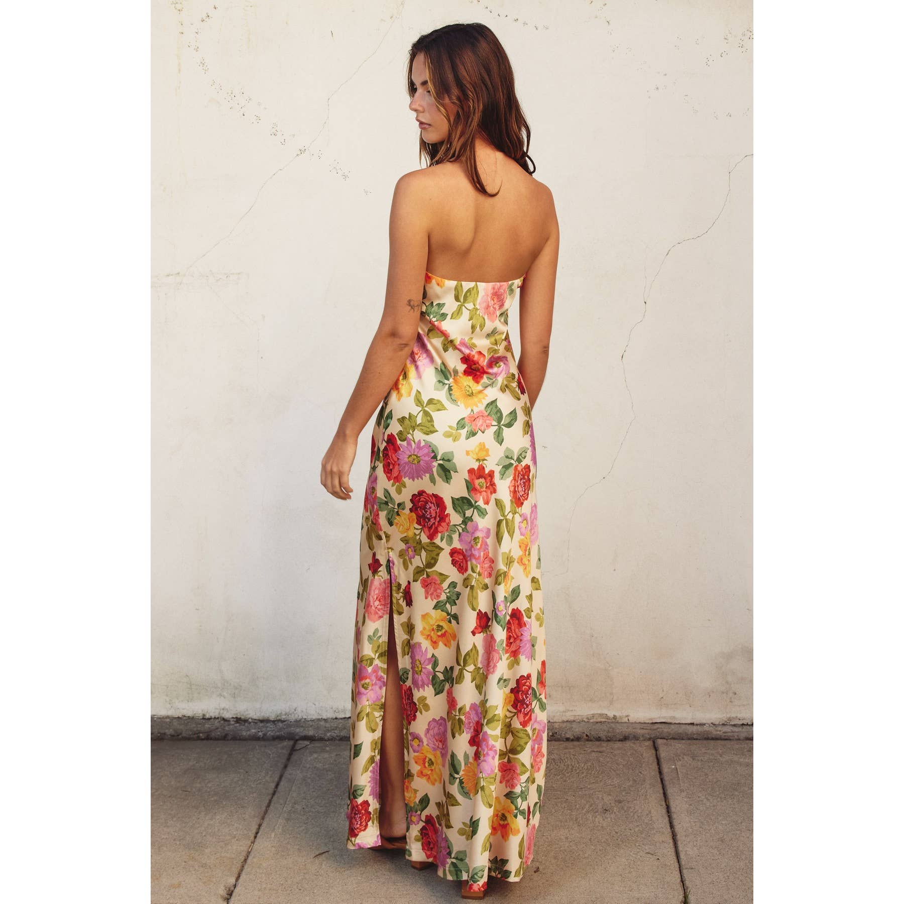 Bianca Strapless Maxi Dress