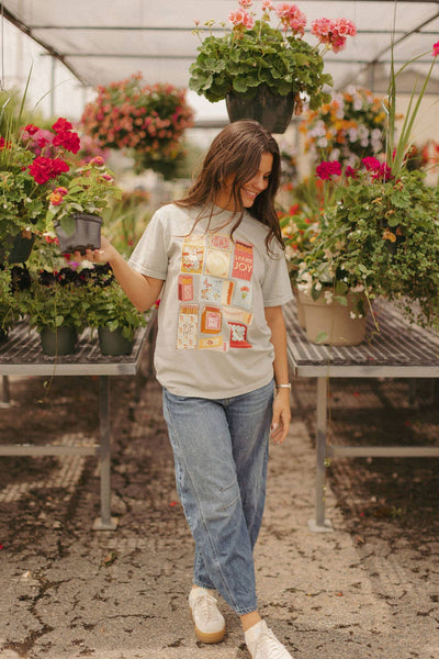 Spring Match Box Graphic Tee